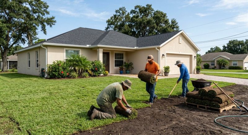 Fescue Sod Installation in Aiken, SC