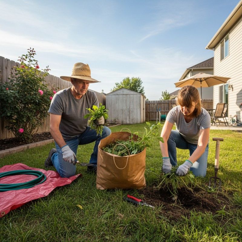 Garden Deweeding in Rockwall, TX