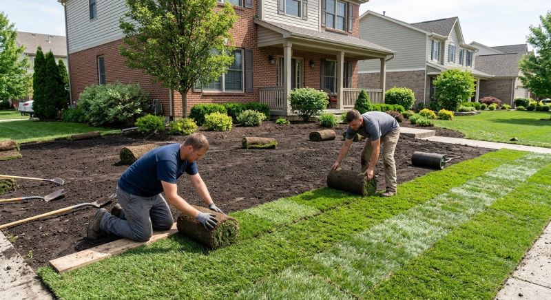 Lawn Installation in Aiken, SC