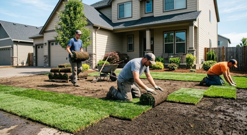 Yard Sod Replacement in Ventura County, CA