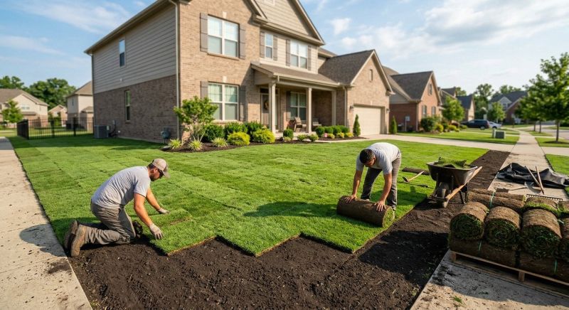 Zoysia Grass Installation in Rockwall, TX